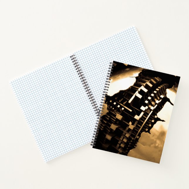 Sepia Steampunk Notebook (Inside)