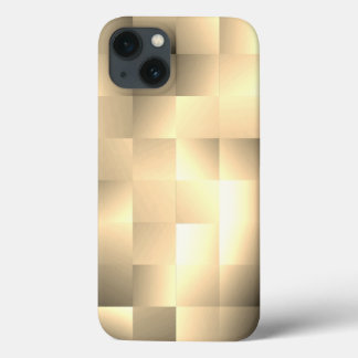   Sepia Tones in a Square Pattern iPhone 13 Case