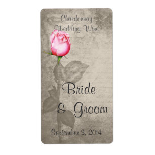 Sepia Vintage Spot Couleur rose Rose Mariage Vin