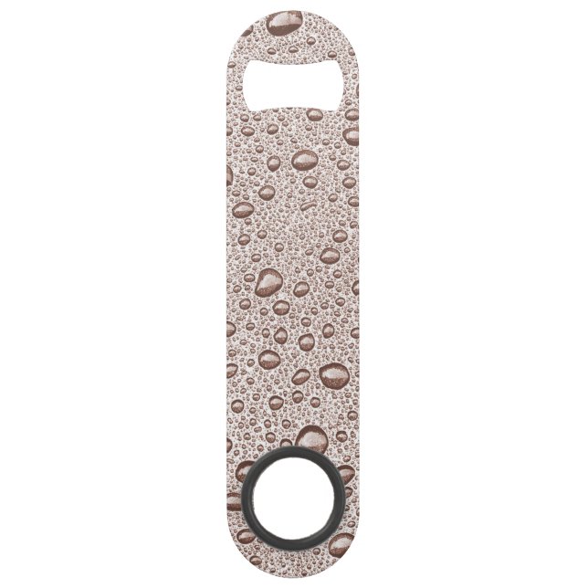 Sepia water droplets bar key (Front)