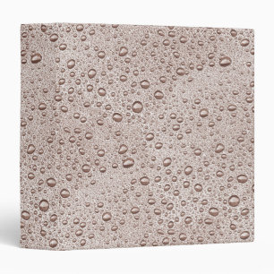 Sepia water droplets binder