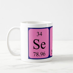Sepp periodic table name mug
