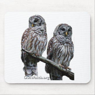 Sept 2014 - OwlWatch Owls Mouse Pad
