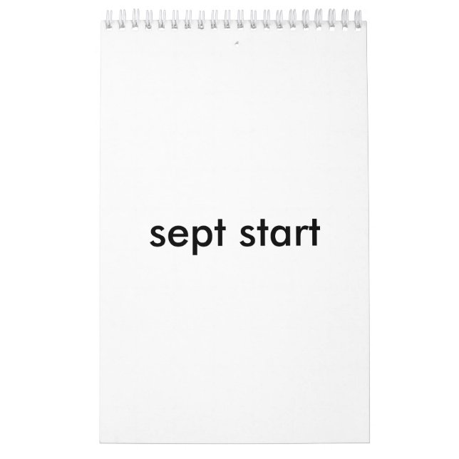 sept 2015 start date calendar (Cover)