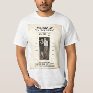 sept 9/30/11 milonga T-Shirt