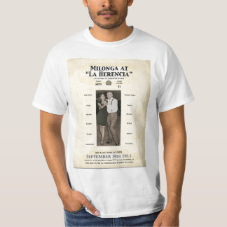 sept 9/30/11 milonga T-Shirt