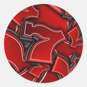 Sept chanceux - Autocollant