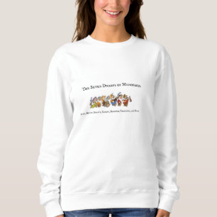 Sept nains de sweatshirt de ménopause
