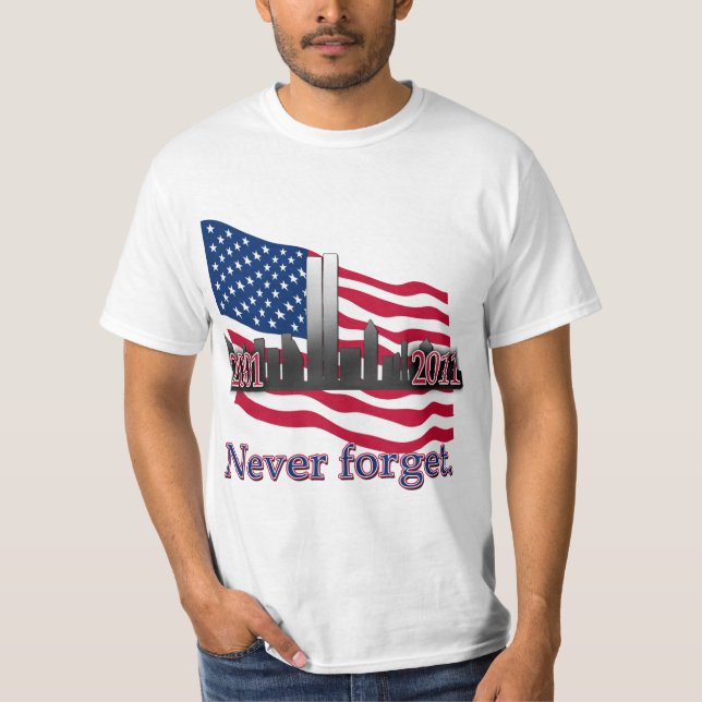 September 11 10 Year Anniversary Tshirt (Front)