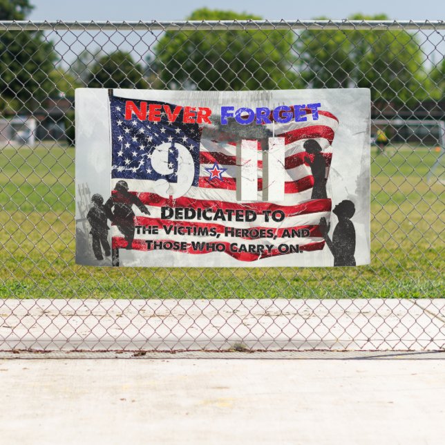 September 11 Anniversary Banner (Insitu)