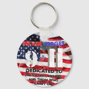 September 11 Anniversary Keychain
