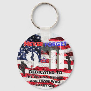 September 11 Anniversary Keychain