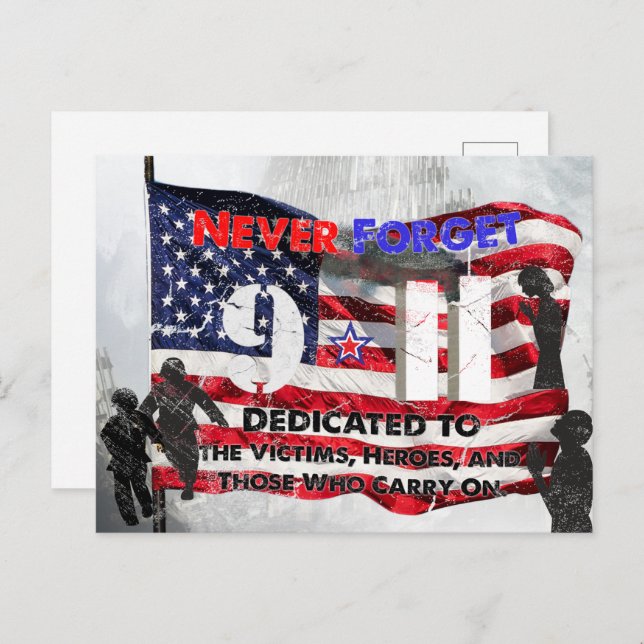 September 11 Anniversary Postcard (Front/Back)