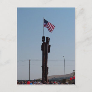 September 11 Memorial in Kennewick Washington Postcard