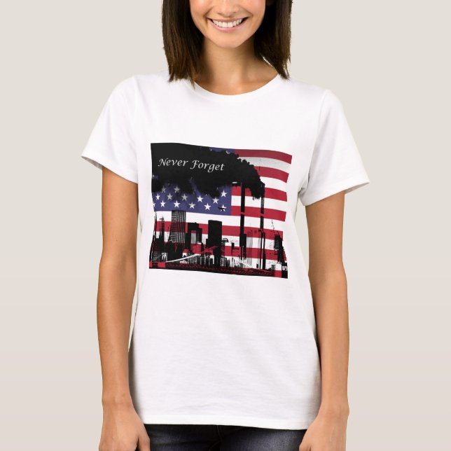 September 11 Never Forget T-Shirt (Front)