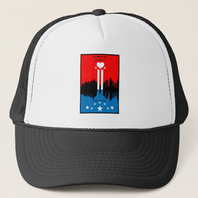 September 11 Remembrance Day Trucker Hat (Front)