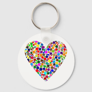 September 15th - International Dot Day  Keychain