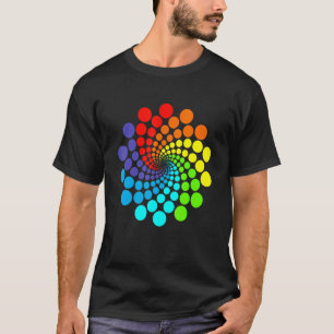 September 15th International Dot Day Rainbow Polka T-Shirt
