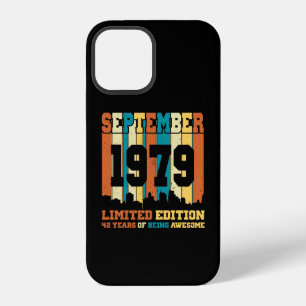 September 1979 Limited 42 Years Old Birthday iPhone 12 Case