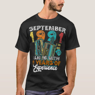 SEPTEMBER 1991 Cassette Birthday 18 11 Years Of Ep T-Shirt