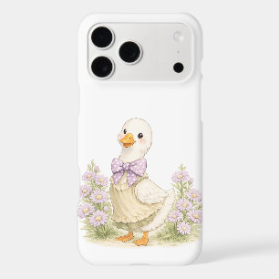 September aster coquette polka dots bow goose