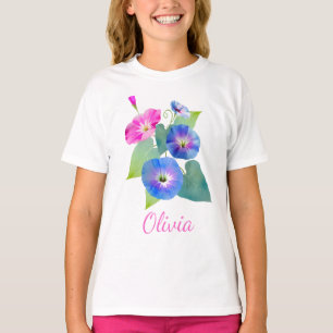September birth flower gifts Morning glory T-Shirt