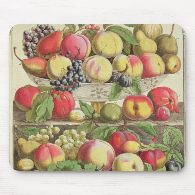 September, from 'Twelve Months of Fruits' Mouse Pad (Front)