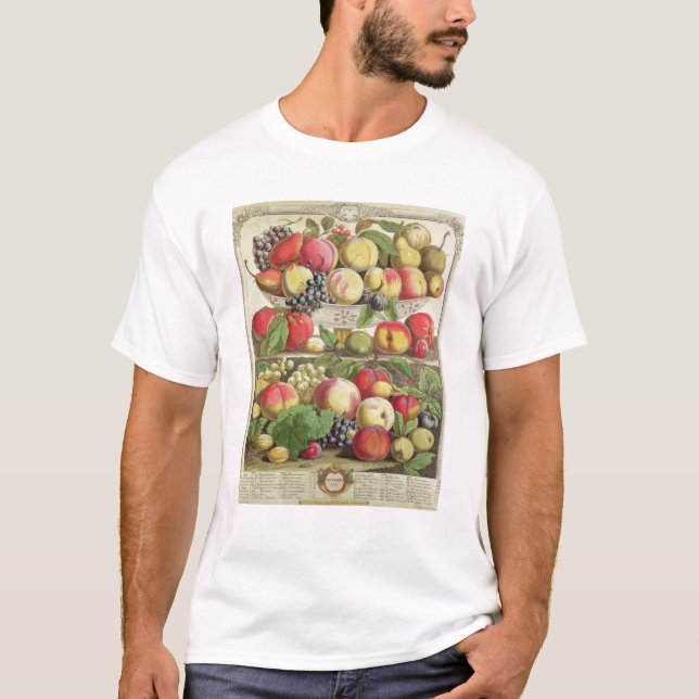 September, from 'Twelve Months of Fruits' T-Shirt (Front)