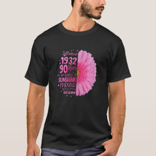 September Girl 1932 90 Years Old 90nd Birthday T-Shirt