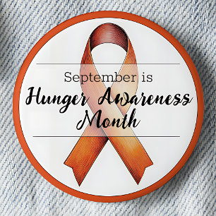 September Hunger Awareness Month 2 Inch Round Button