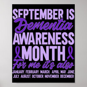 September Is Dementia Awareness Month Heimerheimer Poster