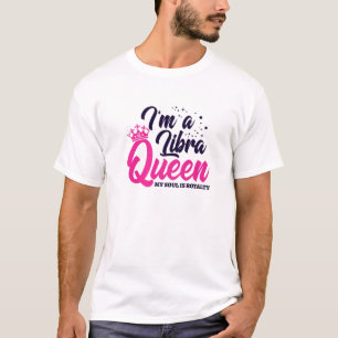September October Birthday - Astrology - Libra Que T-Shirt