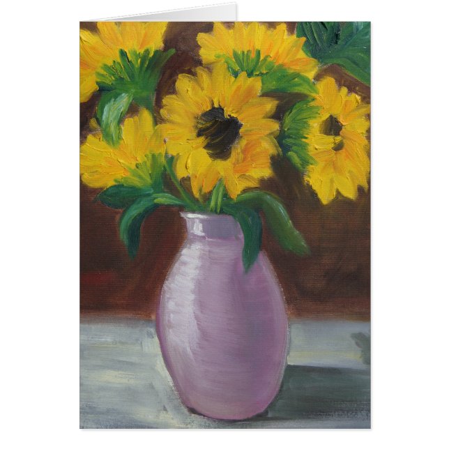 "September Sunflowers" (Front)