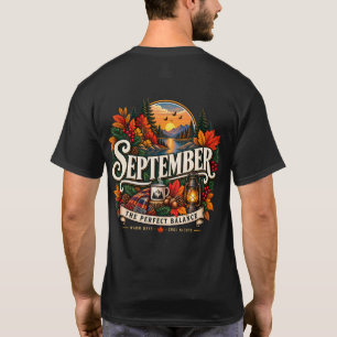 September The Perfect Balance Vintage Autumn T-Shi T-Shirt