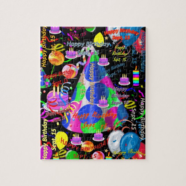 Septembre, 15 Anniversaire Jigsaw Puzzle (Vertical)