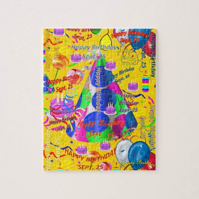 Septembre, 25 Anniversaire Jigsaw Puzzle (Vertical)