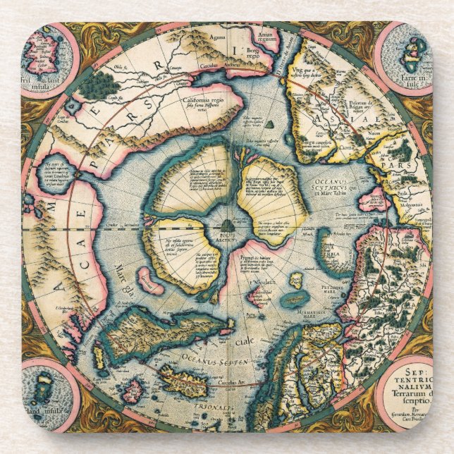 Septentrionalium terrarum descriptio, map of the A Coaster (Front)