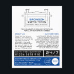 Septic Tank, Septic Company, Septic Engineer Flyer<br><div class="desc">Septic Tank,  Septic Company,  Septic Engineer Advertising Flyers By The Business Card Store.</div>