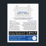 Septic Tank, Septic Company, Septic Engineer Flyer<br><div class="desc">Septic Tank,  Septic Company,  Septic Engineer Advertising Flyers By The Business Card Store.</div>