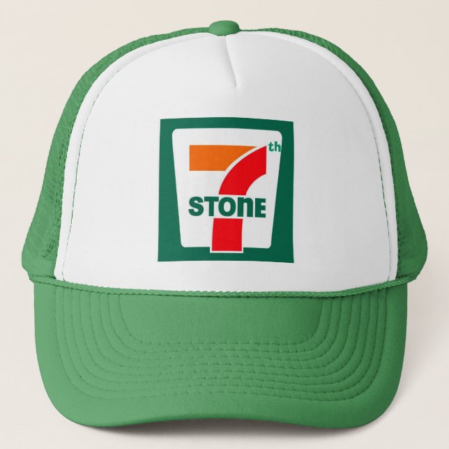 Septième casquette en pierre de camionneur (Devant)