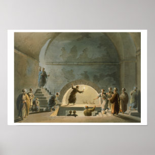 Sepulchral Chamber, Near Bethany, from 'Views of P Poster