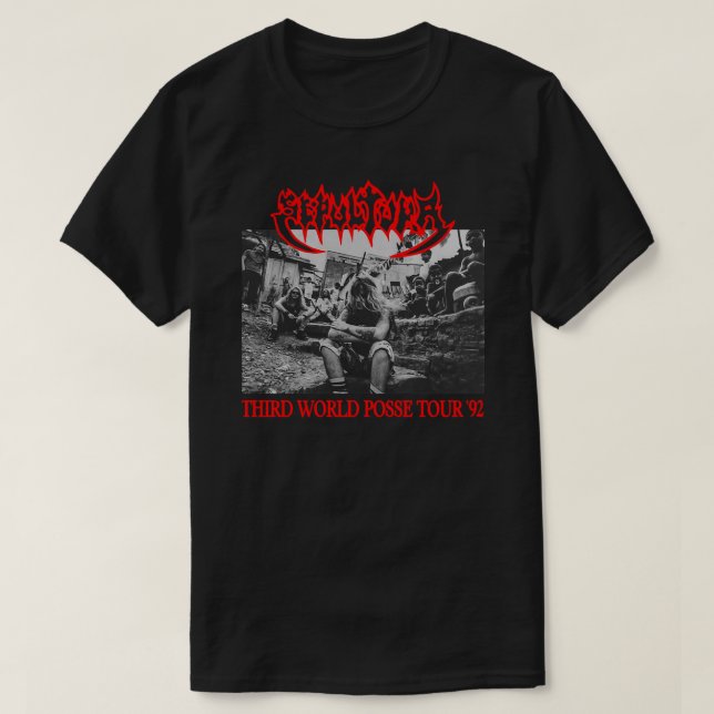 Sepultura Tiers Monde Posse Essentiel T-Shirt (Design devant)