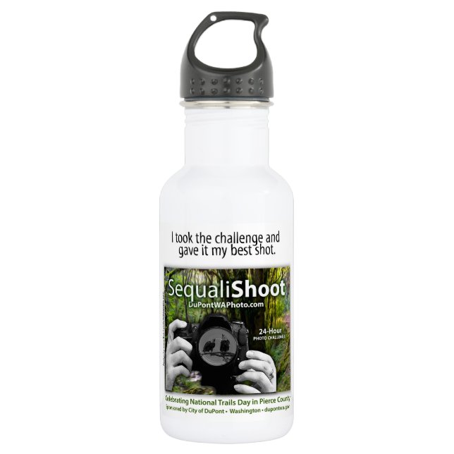 SequaliShoot Photo Challenge 532 Ml Water Bottle (Front)