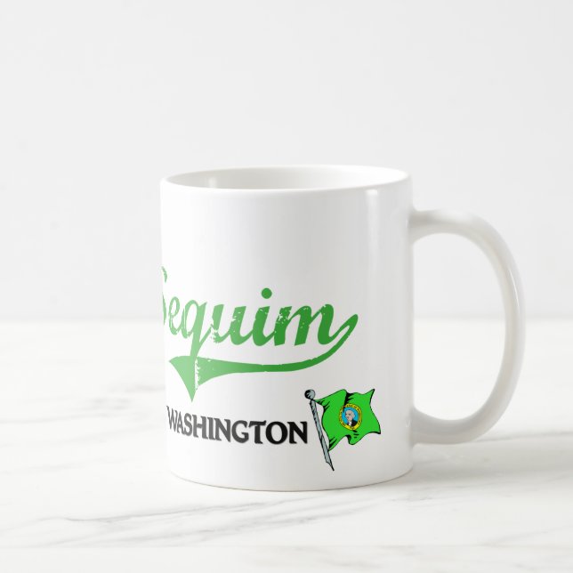 Sequim Washington City Classic Coffee Mug (Right)