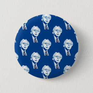 sequin bernie sanders 2 inch round button