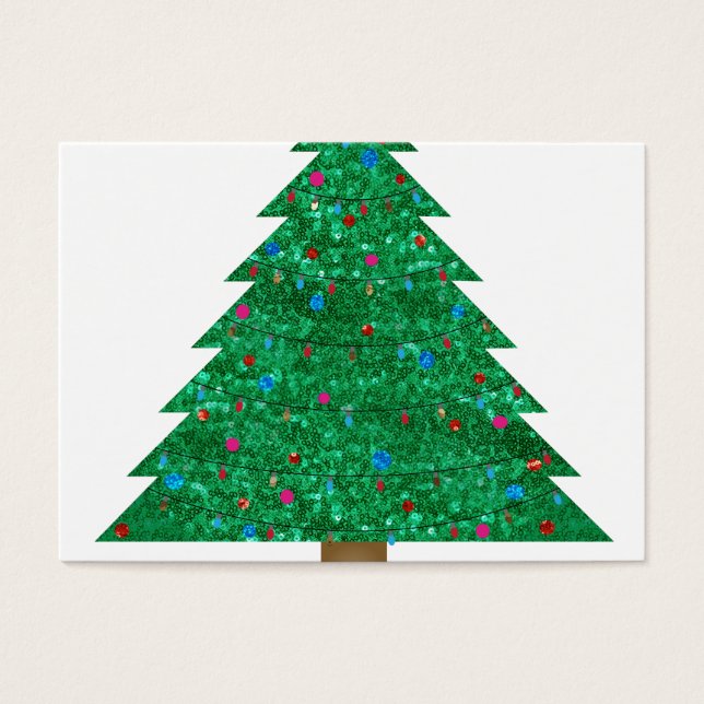 sequin christmas tree (Front)