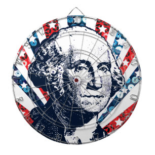 sequin george washington dartboard