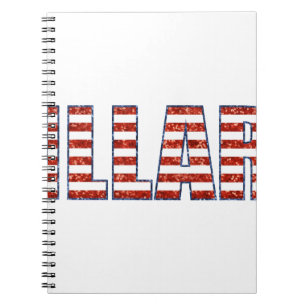 sequin hillary notebook
