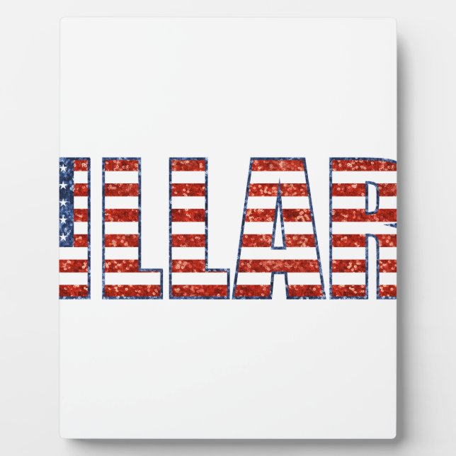 sequin hillary plaque (Front)