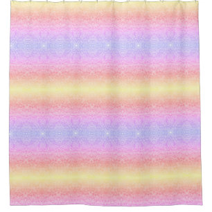 Sequin lace pattern gradient pink gold purple